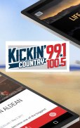Kickin' Country 99.1/100.5 screenshot 4
