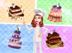 Chocolate Wedding Cake Factory: Fun Cooking Game screenshot 1