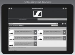 Sennheiser Documentation App screenshot 1