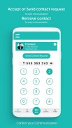 Tnumber: App-based free alternate contact number screenshot 0