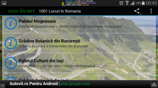 1001 Locuri în România screenshot 6
