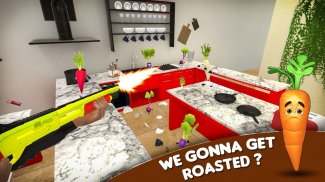 Veggie Shooter Gun Practice – Kitchen Challenge screenshot 0