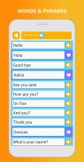 Pelajari Bahasa Sepanyol: Bertutur, Membaca screenshot 0