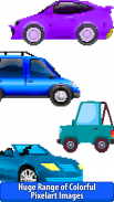 Cars Pixel Art Color by Number screenshot 5