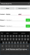 Phone Book Pro screenshot 4