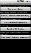 Prostate Cancer Calculator screenshot 1