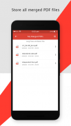 Merge Multiple PDF Files screenshot 4