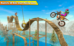 Fahrrad Kunststück Rennen 3D - Moto Rennen Spiel 2 screenshot 4