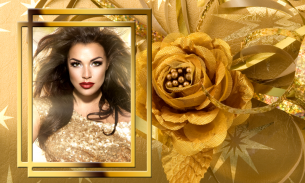 Gold Photo Frames screenshot 3