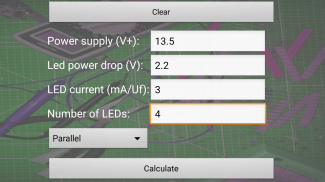 LED Resistor Calculator screenshot 2