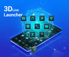 3D Launcher - Your Perfect 3D Live Launcher screenshot 1