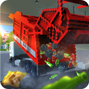 Garbage Blocky PRO Truck SIM Icon