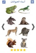تعليم اصوات الحيوانات و صور و اسماء الحيوانات screenshot 2