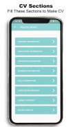 CV maker - Resume Builder App screenshot 1