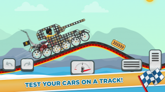 Car Builder and Racing Game for Kids screenshot 1