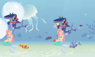 Meerjungfrau und Fische Kinder screenshot 0