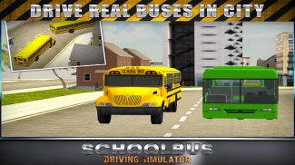 校车驾驶模拟器的3D screenshot 6