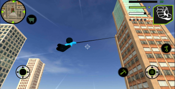 Amazing Police Stickman Rope Hero Gangster Vegas screenshot 0