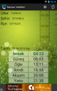 Namaz Vakitleri - Tüm Dünya screenshot 1