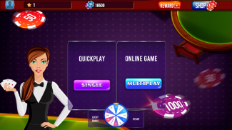 Texas Holdem Poker Maniac - Offline & Multiplayer screenshot 0