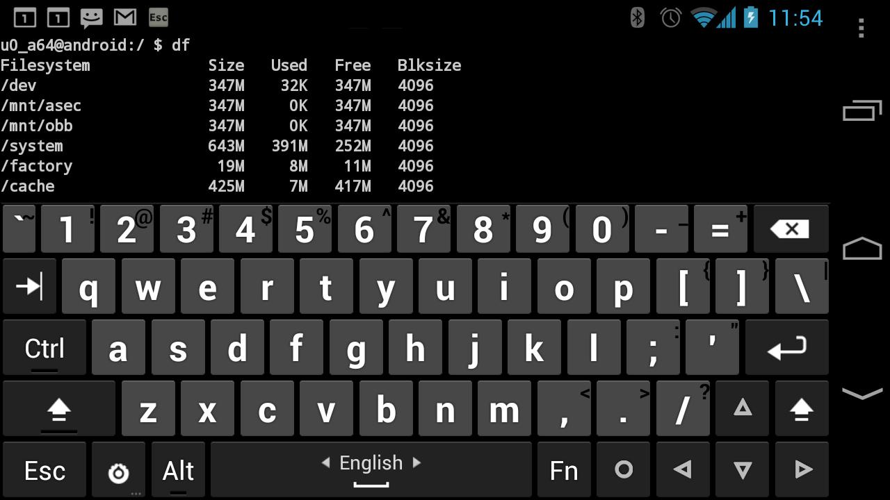 Hacker's Keyboard — скачать бесплатно последнюю версию для Android