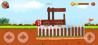 Red Jump Ball Jungle Adventure screenshot 5
