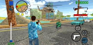 Real Miami Gangster City Simulator screenshot 1