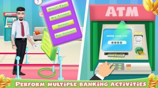 Manajer kas bank: pembelajaran kasir virtual screenshot 5