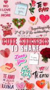 ANIMATED I LOVE YOU WAstickerApps Love and Hearts screenshot 2