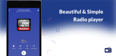 Rádio FM: Fm / Am Radio Simples screenshot 3
