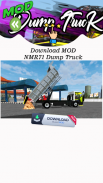 Bussid Mod Dump Truck Complete screenshot 2