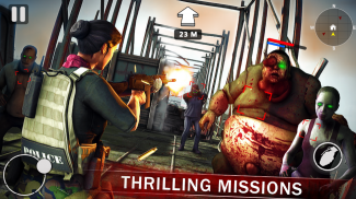 Aufstieg des toten Triggers Frontline Zombie screenshot 1