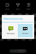 Send to SD card screenshot 0