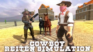 Cowboy Reiten Simulation screenshot 0