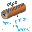 Pipe Volume Calculator Icon