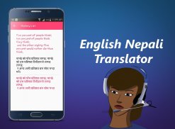 English Nepali Translator screenshot 0