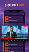 Purple Mobile - IPTV Player screenshot 1