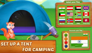 Camping Adventure Game - Family Road Trip Planner screenshot 2