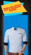 Men Pro Shirt Photo Suit screenshot 2