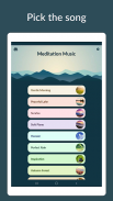 瞑想音楽 - リラックス、ヨガ screenshot 12