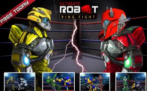 Futuristic Robot Ring Fighting Game - Robot Battle screenshot 1