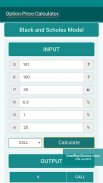 Option Calculator & Pricing screenshot 3