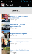 Revistas de coches, lector RSS screenshot 3