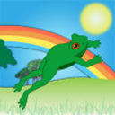 Jumping Frog Icon