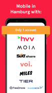 hvv switch: ÖPNV & Sharing screenshot 5