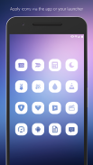 Pasty - White Icon Pack screenshot 8