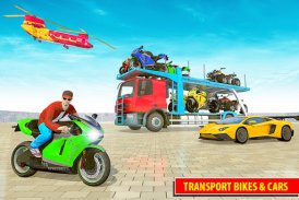 Moto Bike Transport Truck screenshot 7