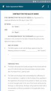 Sales Agreement Maker screenshot 12