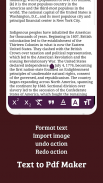 Text To Pdf Converter screenshot 3