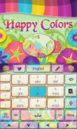 Happy Colors GO Keyboard screenshot 4